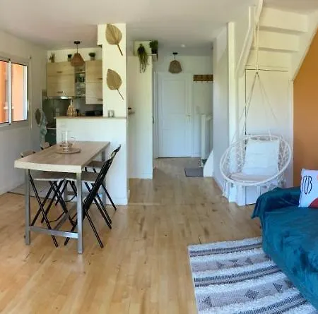 Superbe Duplex Proche Centre Et Plages 아파트